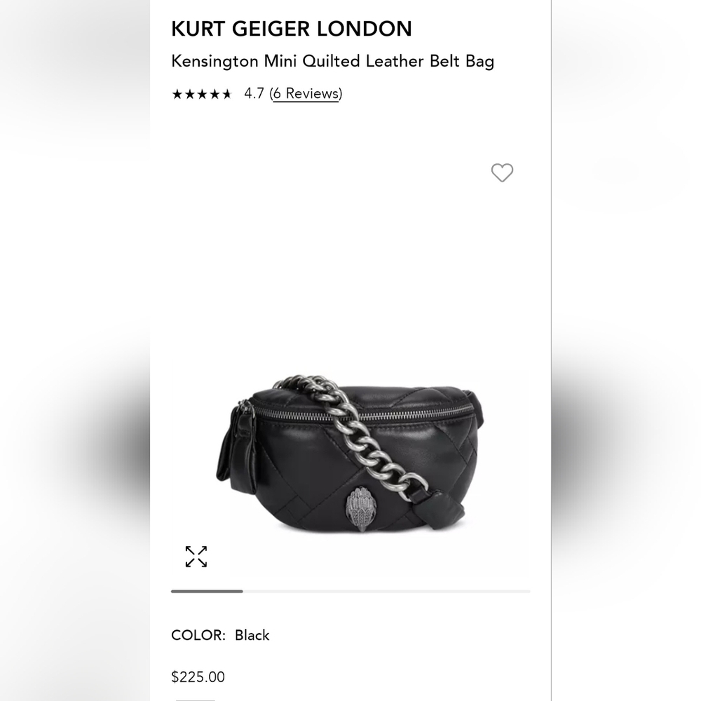 Kurt Geiger London Belt Bag